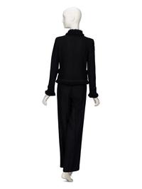 Chanel, Lightweight Black Tweed Pantsuit