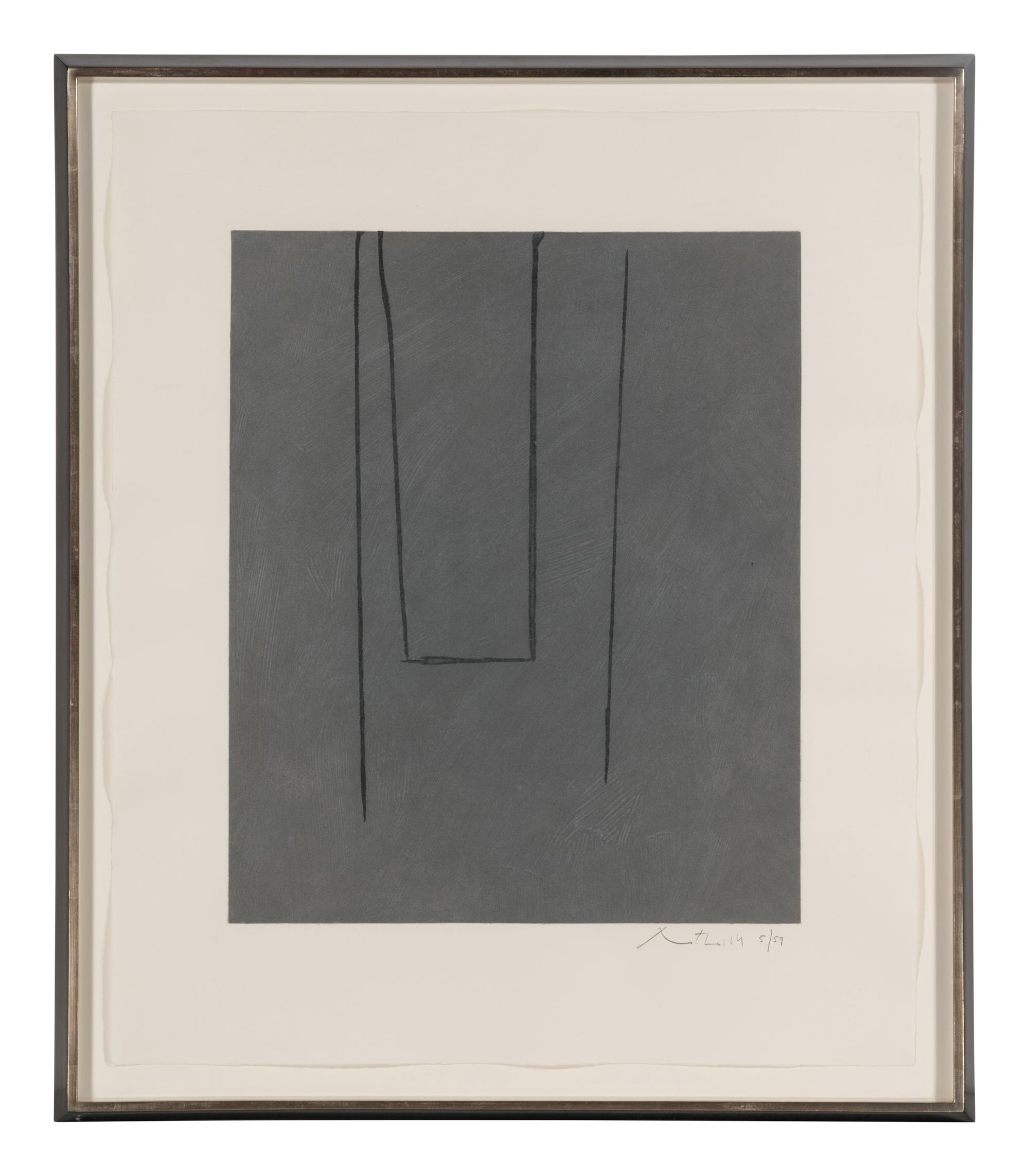 Slate Gray Pintura , 1975