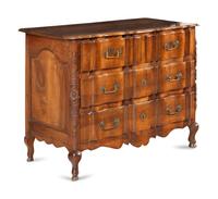 A French Provincial Walnut Commode