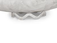 An Italian Silver Modernist Swan-Form Center Bowl