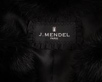 J. Mendel Fox Fur Short Sleeve Jacket