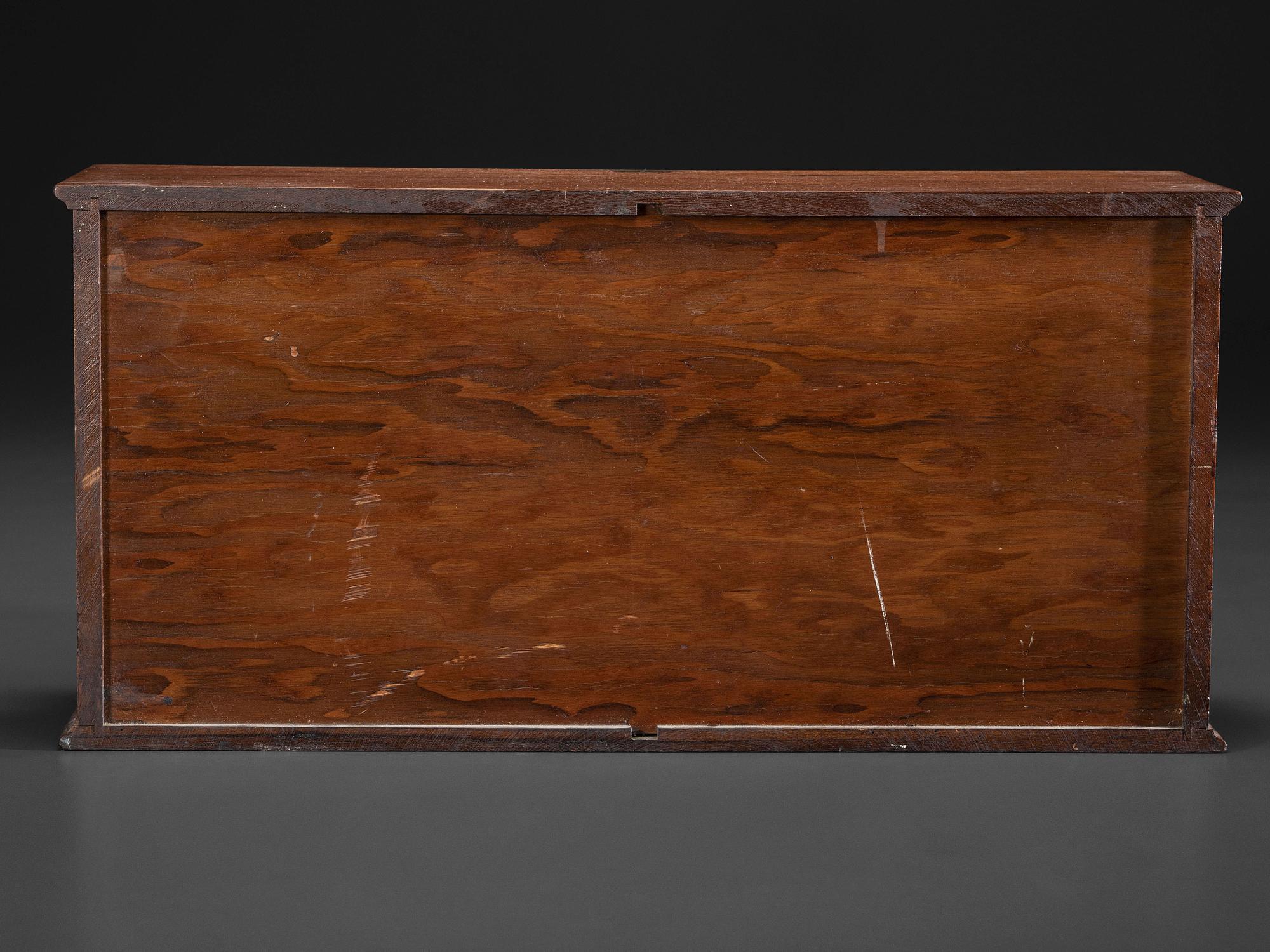 An Oak Watchmaker's Storage Chest
