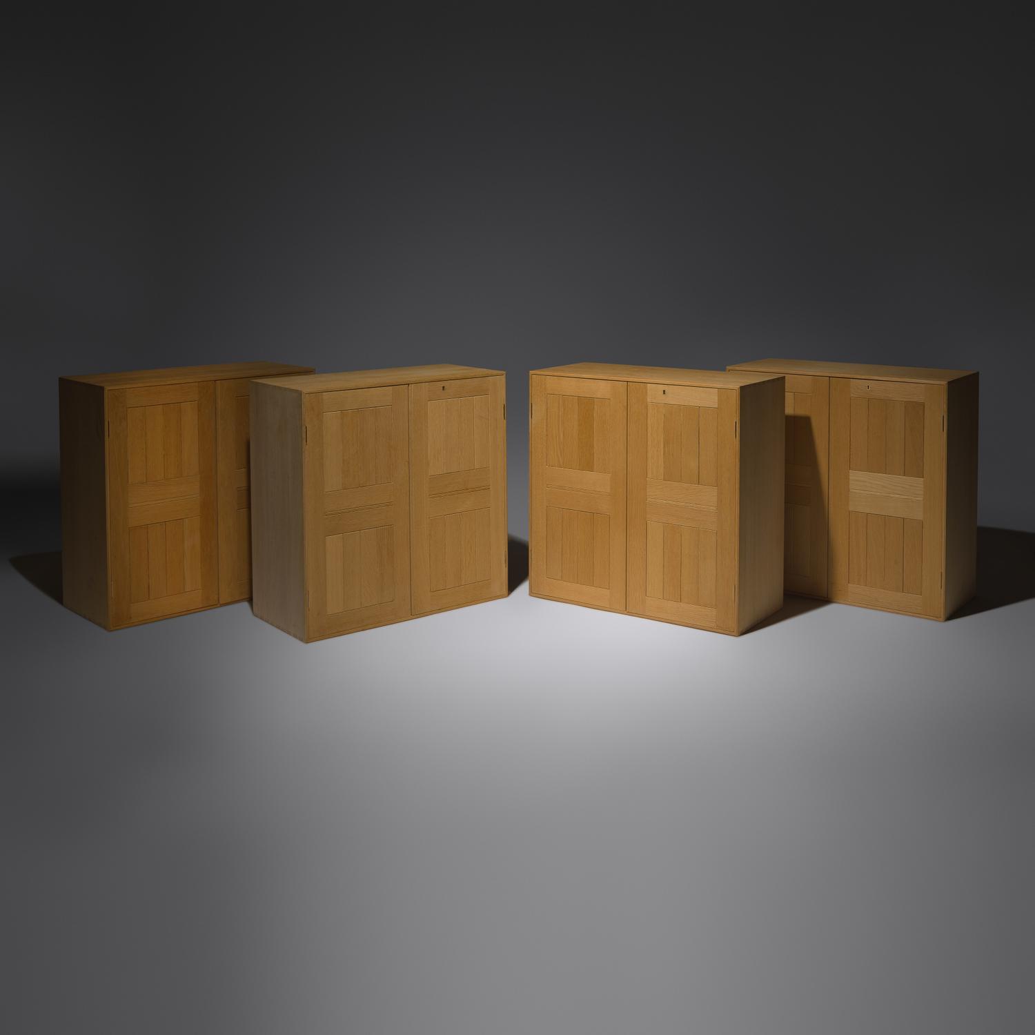 Set of 4 cabinets Carl Hansen & Son