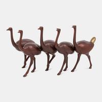 Running Ostriches Sculpture edition 66/1250