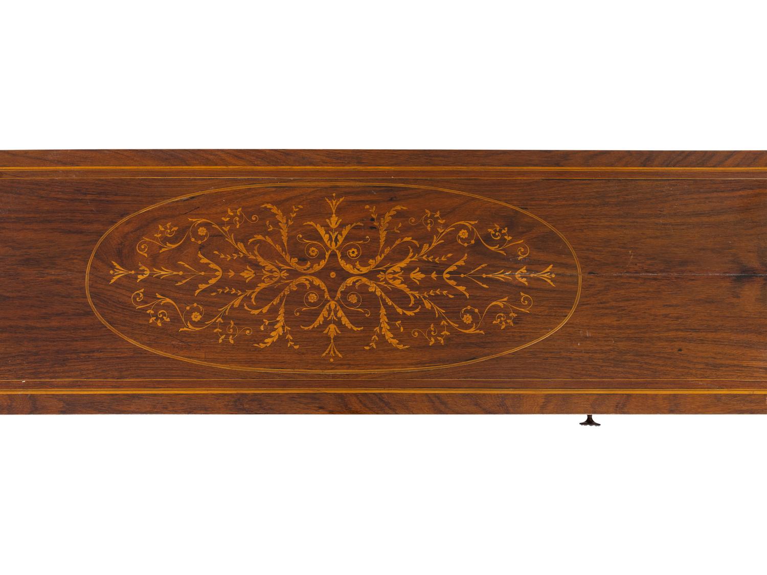 A Milanese Neoclassical Style Marquetry Chest of Drawers