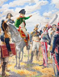 Napoleon Orders His Lancers to Attack