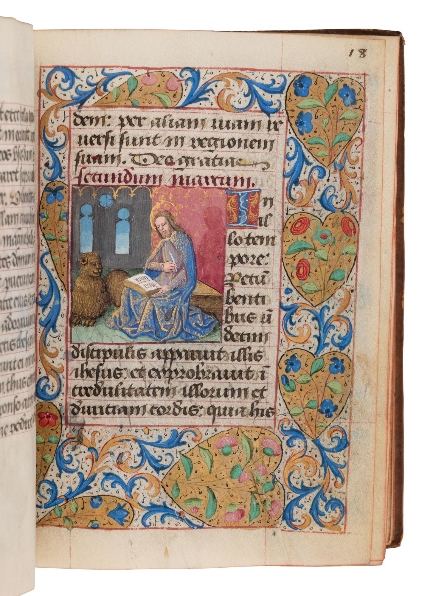 MASTER OF THE CLUNY ROMULÉON (active Paris, c. 1480-1500) Book of Hours, use of Paris, in Latin, illuminated manuscript on parchment [France, Paris, c. 1480-1490]