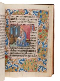 MASTER OF THE CLUNY ROMULÉON (active Paris, c. 1480-1500) Book of Hours, use of Paris, in Latin, illuminated manuscript on parchment [France, Paris, c. 1480-1490]
