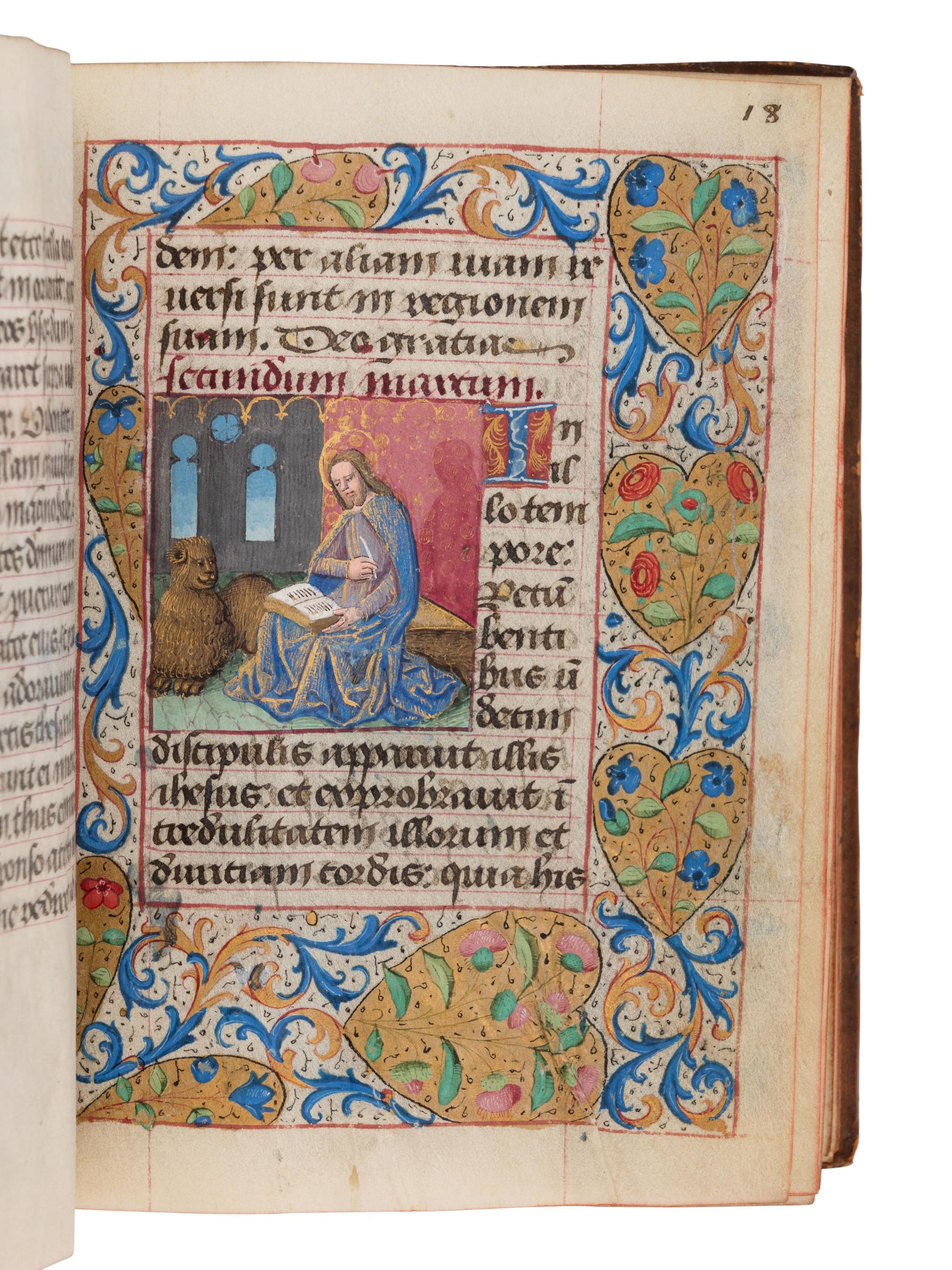 MASTER OF THE CLUNY ROMULÉON (active Paris, c. 1480-1500) Book of Hours, use of Paris, in Latin, illuminated manuscript on parchment [France, Paris, c. 1480-1490]