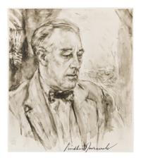 [KAUFMAN, Enit Zerner (1897-1961)] – [ROOSEVELT, Franklin Delano] [Portrait of Franklin Delano ROOSEVELT (1882-1945)].