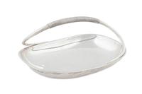 A Danish Silver Mid-Century Modern Basket — Carl Cohr, Denmark, 20th Century