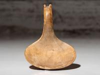Meskwaki Carved Maple Figural Ladle, Horse