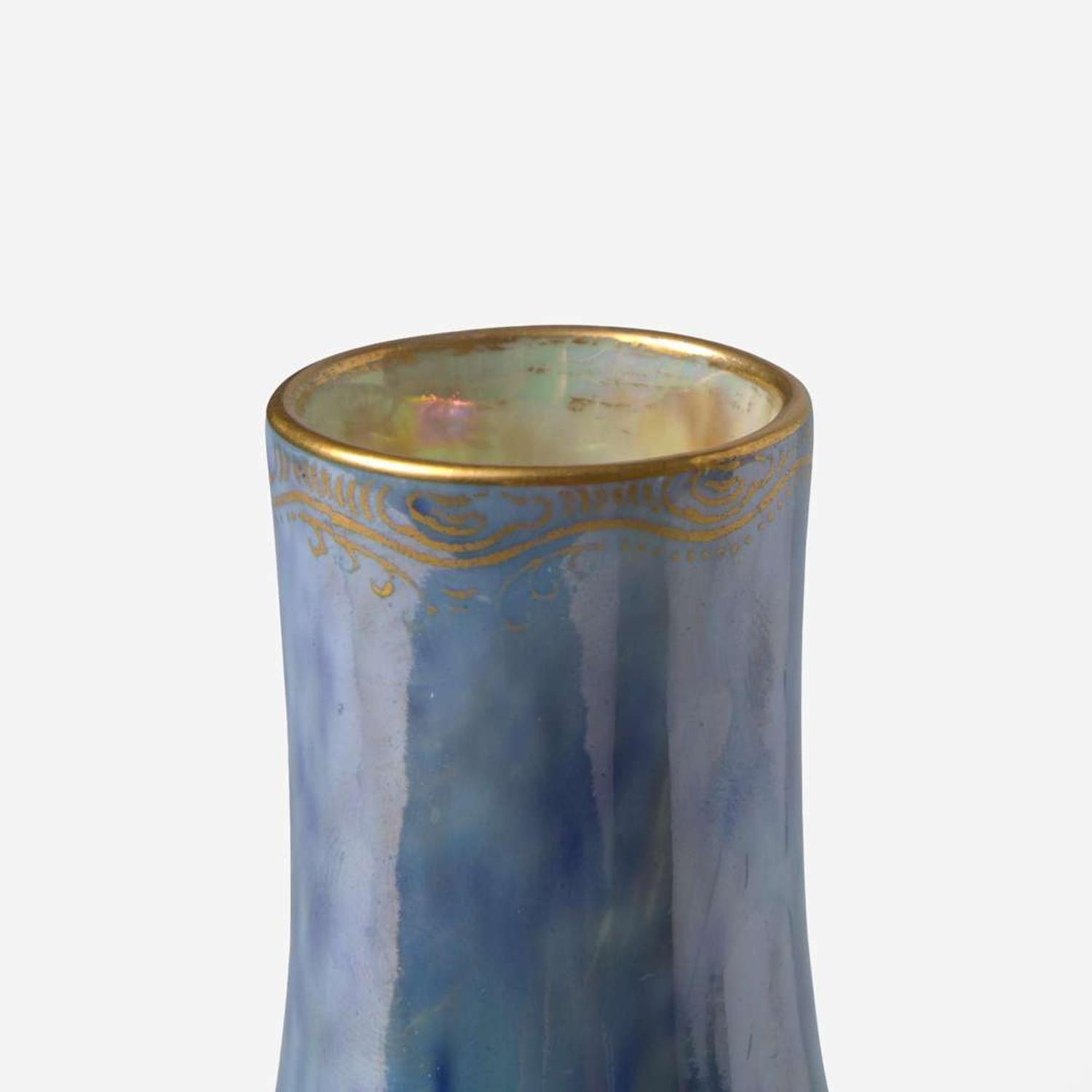 A Wedgwood Dragon Lustre Double Gourd Form Vase UK, 1920s