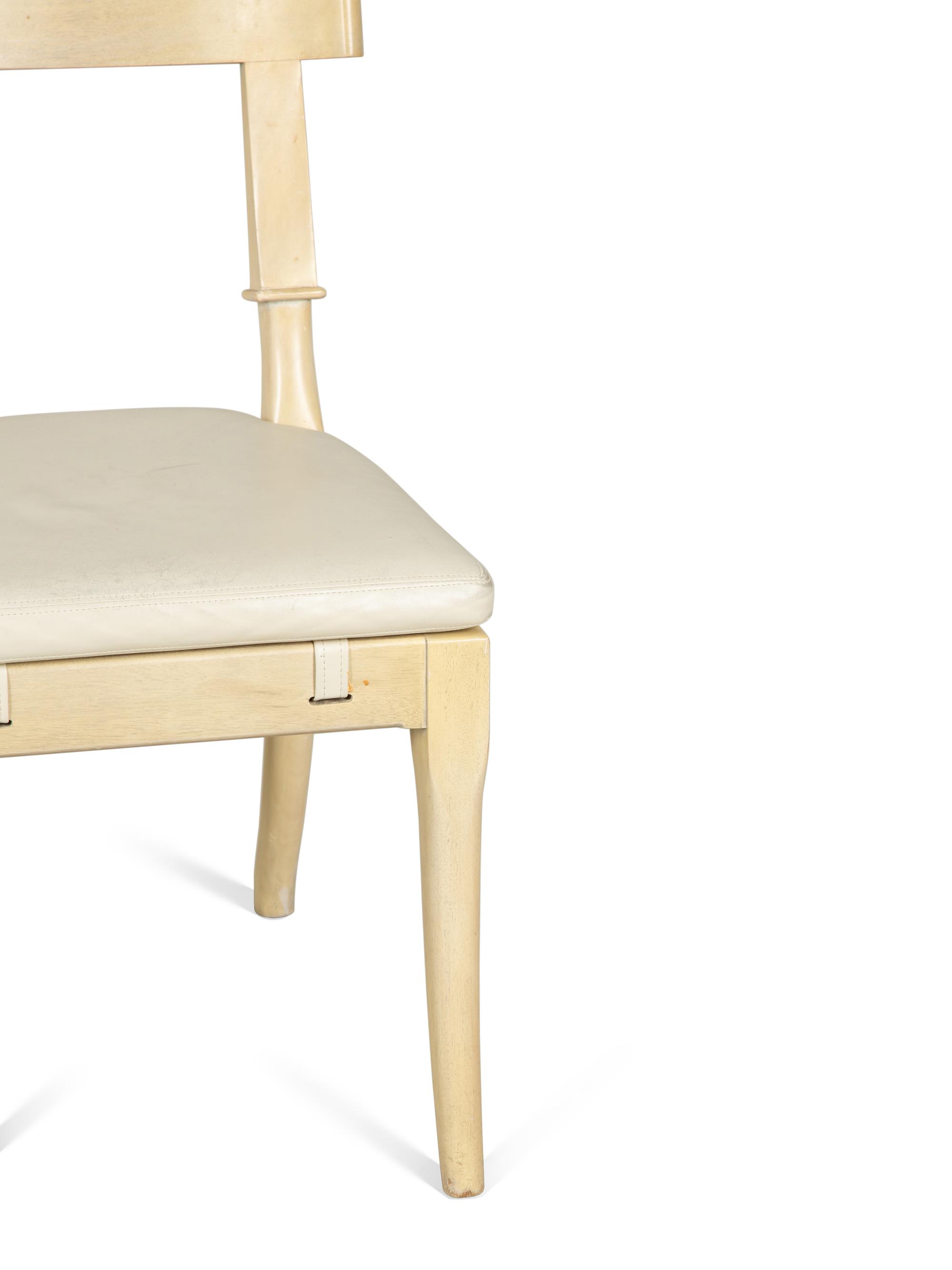 A Suite of Modern Design Dining Chairs, Two Arm and Four Side Chairs — 20th Century