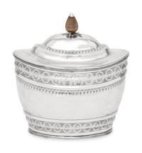 A George III Silver Tea Caddy