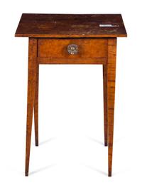 An American Maple Side Table
