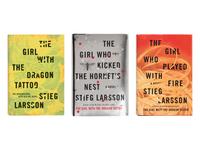 LARSSON, Stieg (1954-2004). [Millennium Trilogy]. The Girl with the Dragon Tattoo . 2008. -- The Girl Who Played with Fire . 2009. -- The Girl Who Kicked the Hornets Nest . 2010. All New York: Alfred A. Knopf.