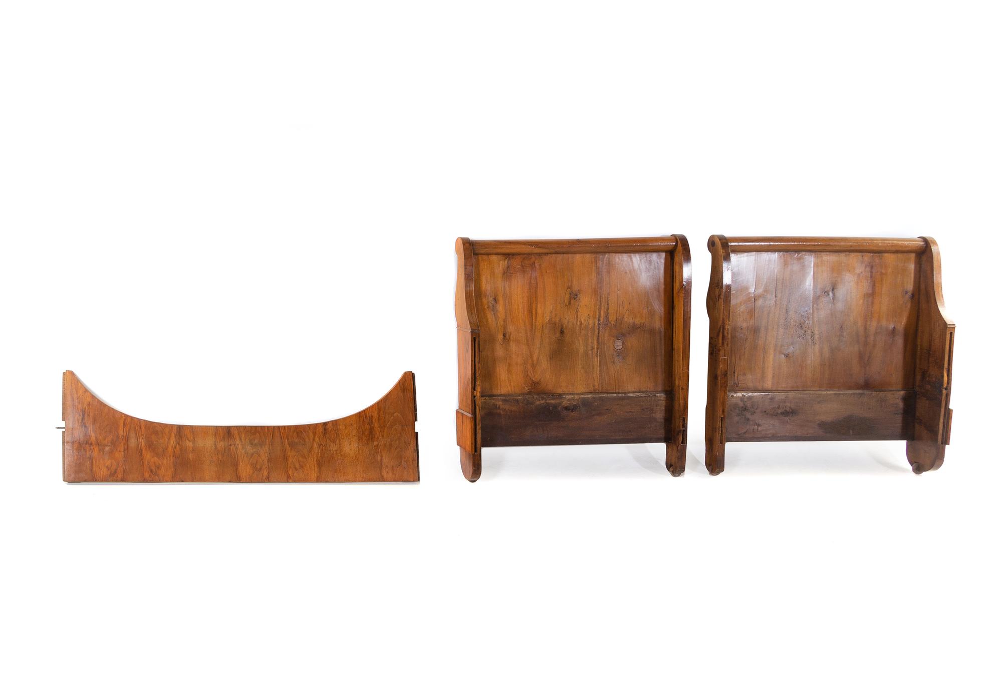 A Louis Philippe Walnut Day Bed
