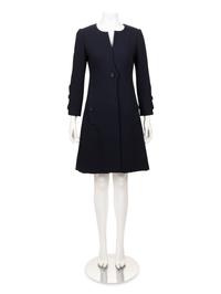 Galanos Wool Crepe Coat, 1960s