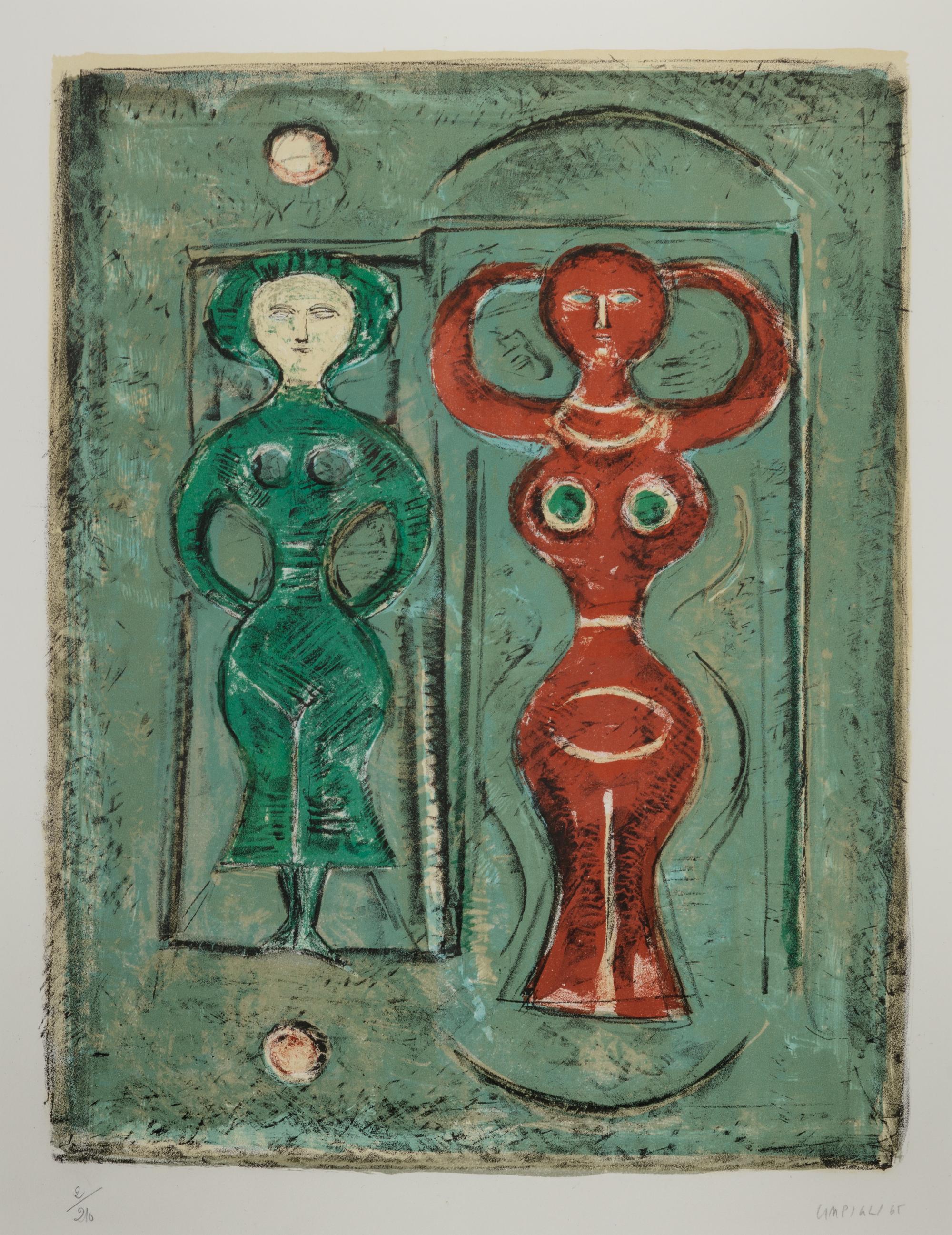 Two Dancers