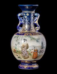 RELEASED TO MUSEUM - A Japanese Kutani Vase