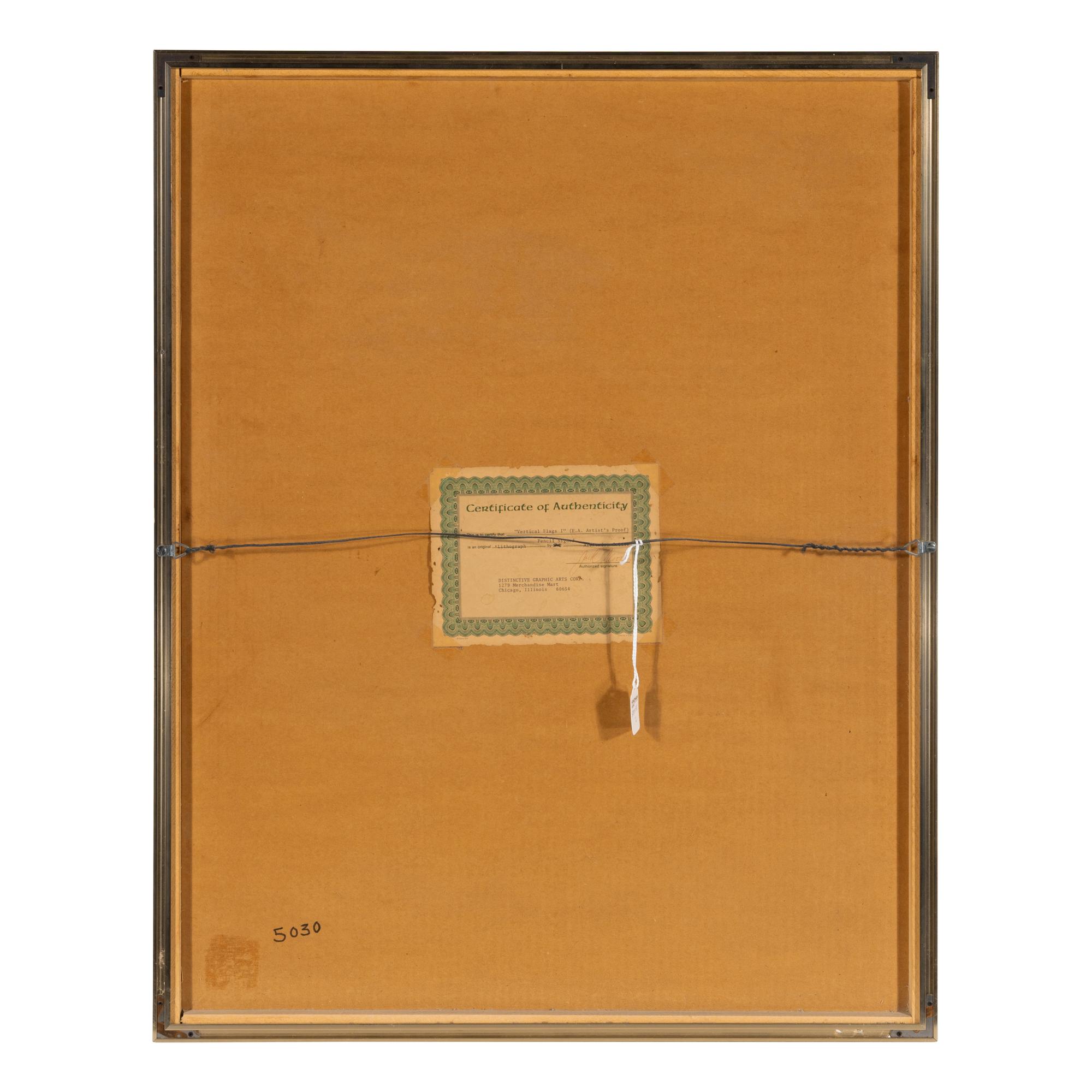 Alexander Calder (American, 1898–1976) — Vertical Flags, ca. 1970