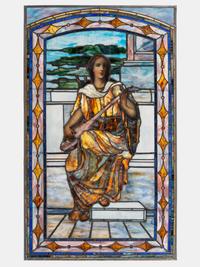 'Musician in the Cove' Window, c. 1890