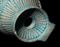 A Large Rhodian Faience Aryballos