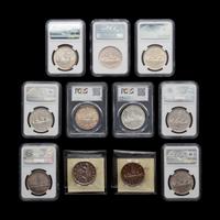 [CANADA] A Collection of Eleven Silver $1 Coins