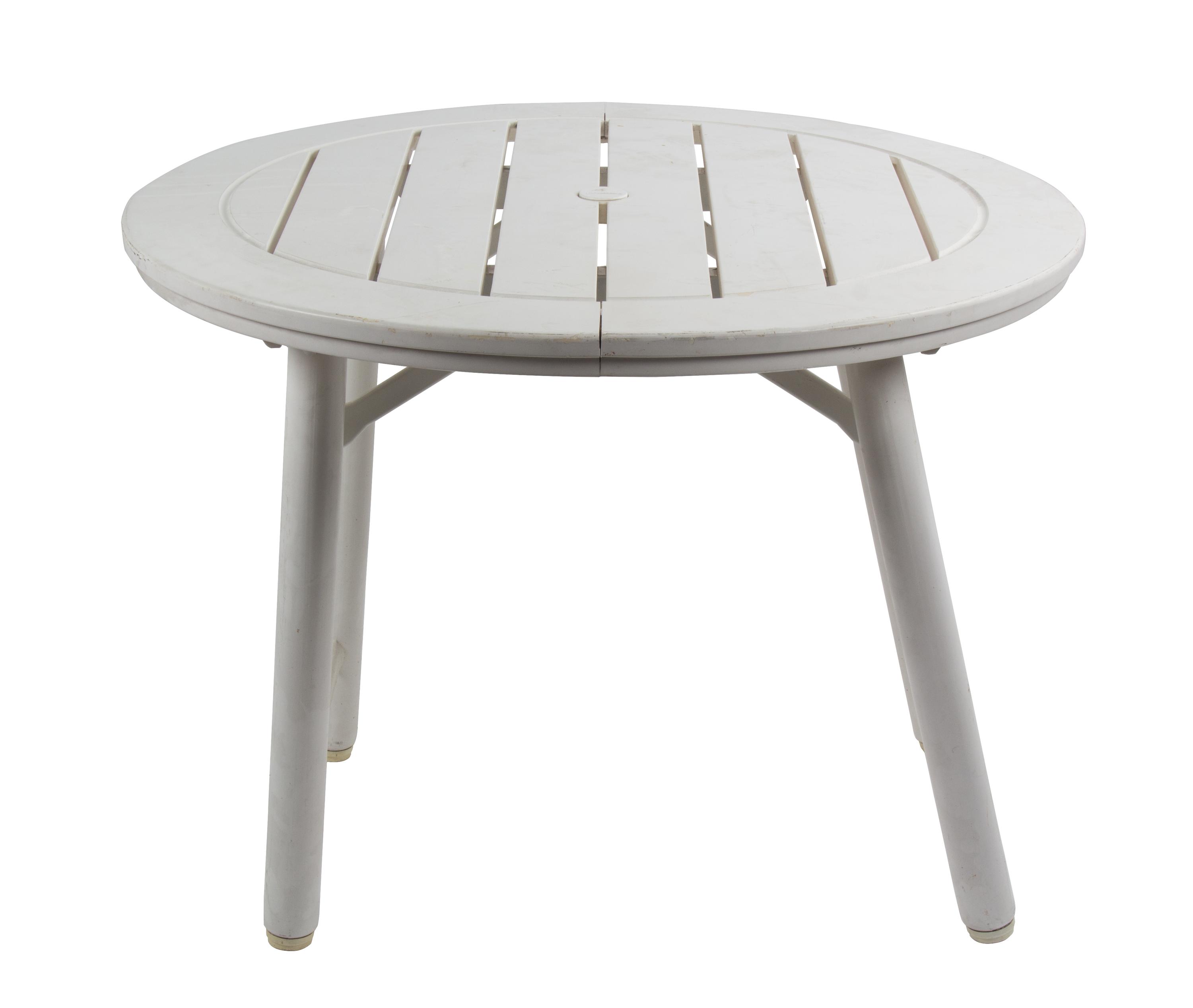 A Collection of Pool Furniture Height of settee 27 inches x width 50 inches x depth 24 inches.