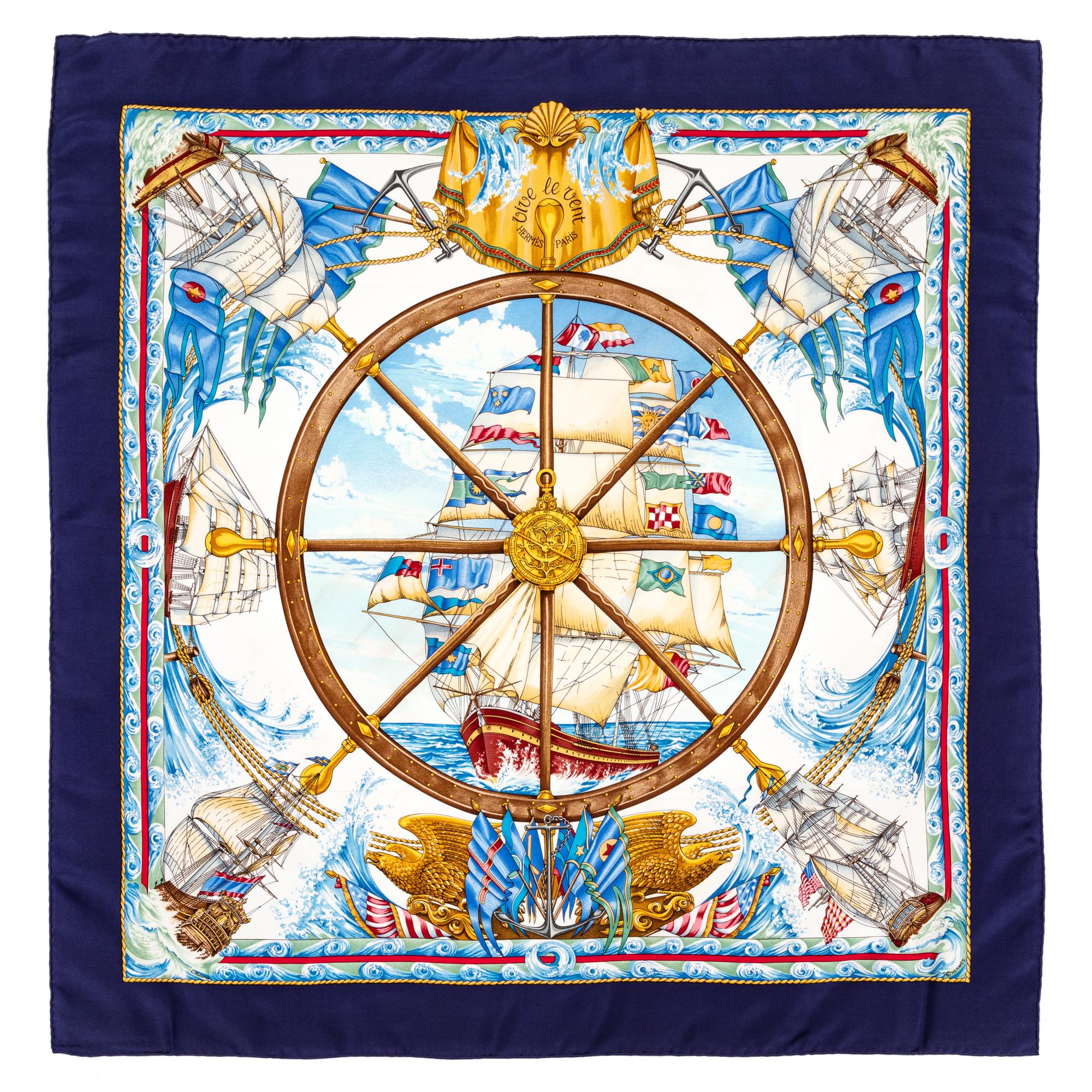 Hermès 90cm Silk Scarf
