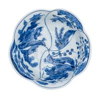 A Group of Six Chinese Blue and White Porcelain Articles