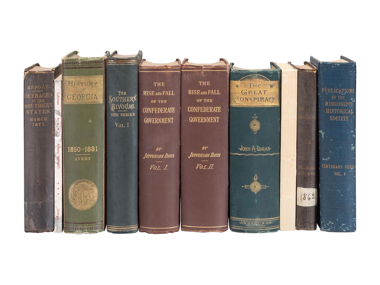 [CIVIL WAR]. Confederate History in 30 volumes.