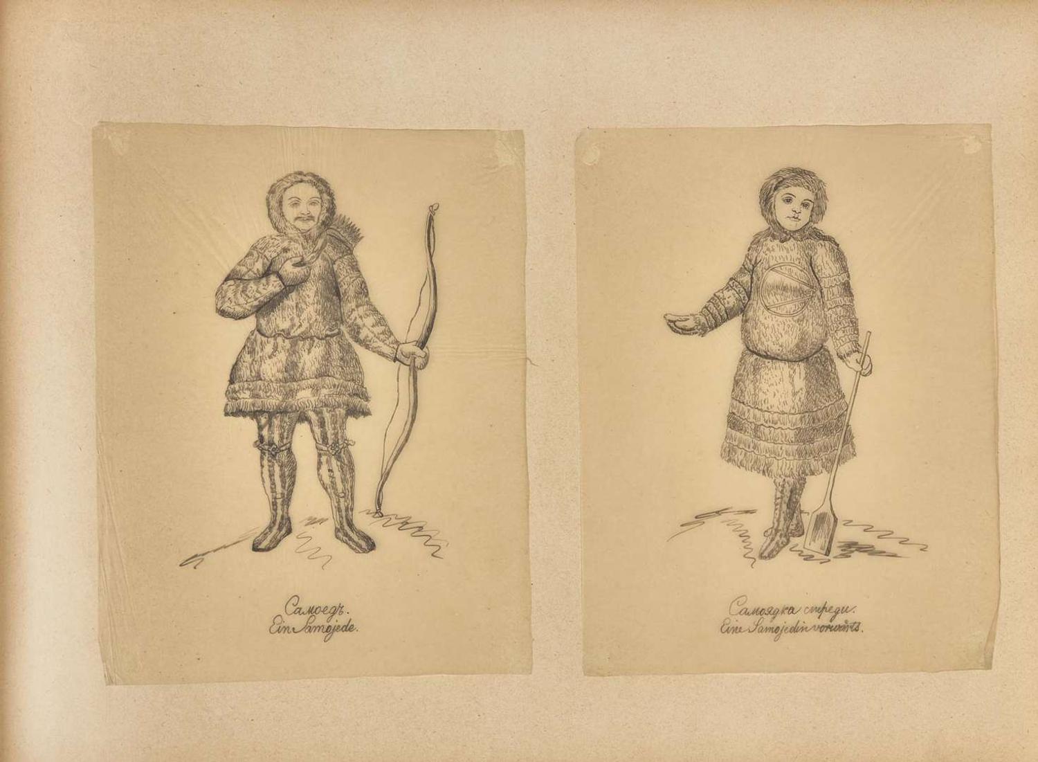 [Travel & Exploration] [Russia] Album of Original Illustrations of Russian Dress