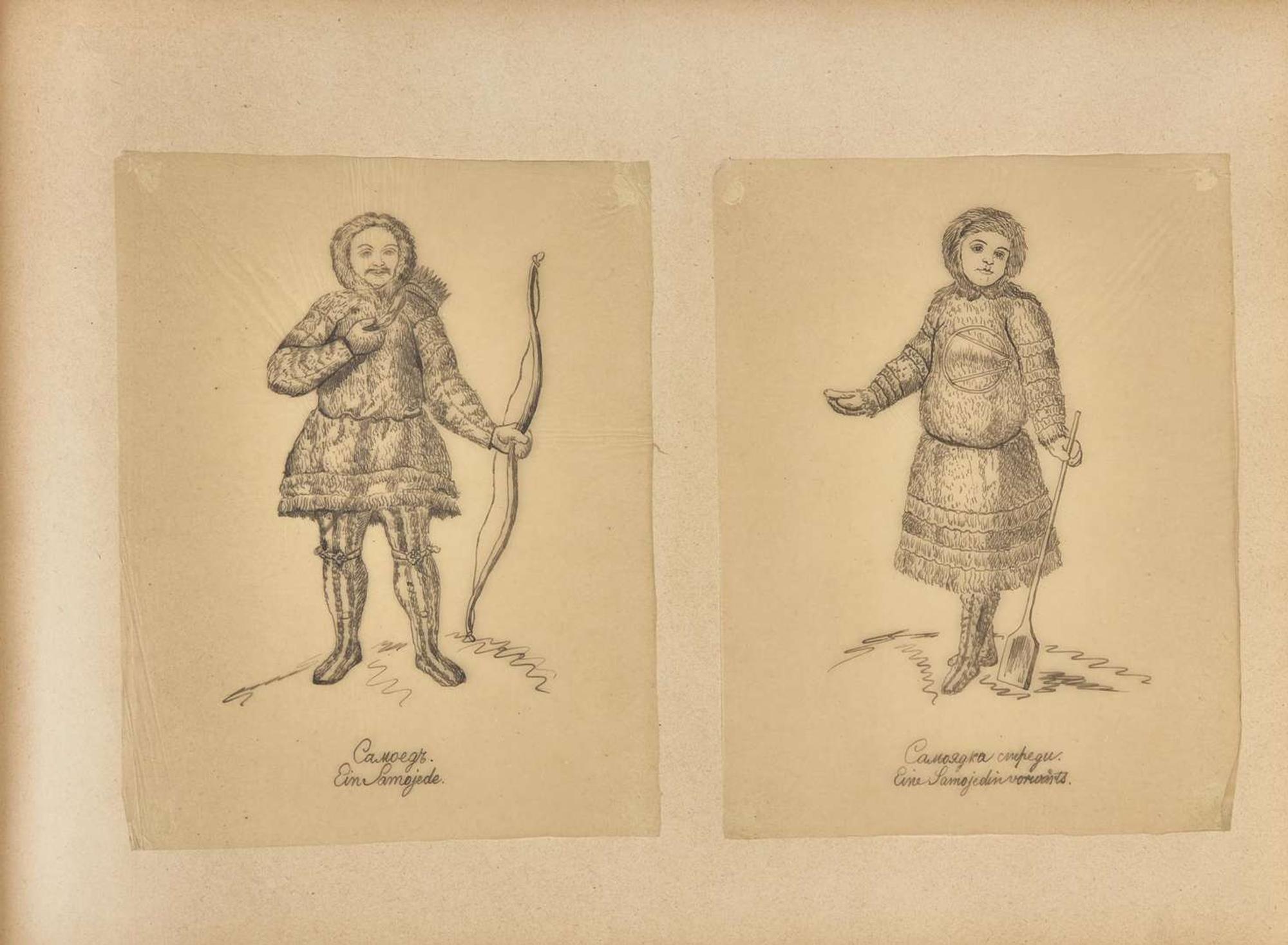 [Travel & Exploration] [Russia] Album of Original Illustrations of Russian Dress