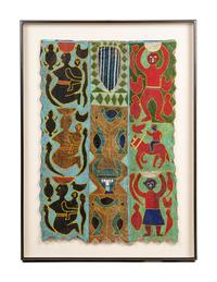 Two Yorba Beaded Chief Coats