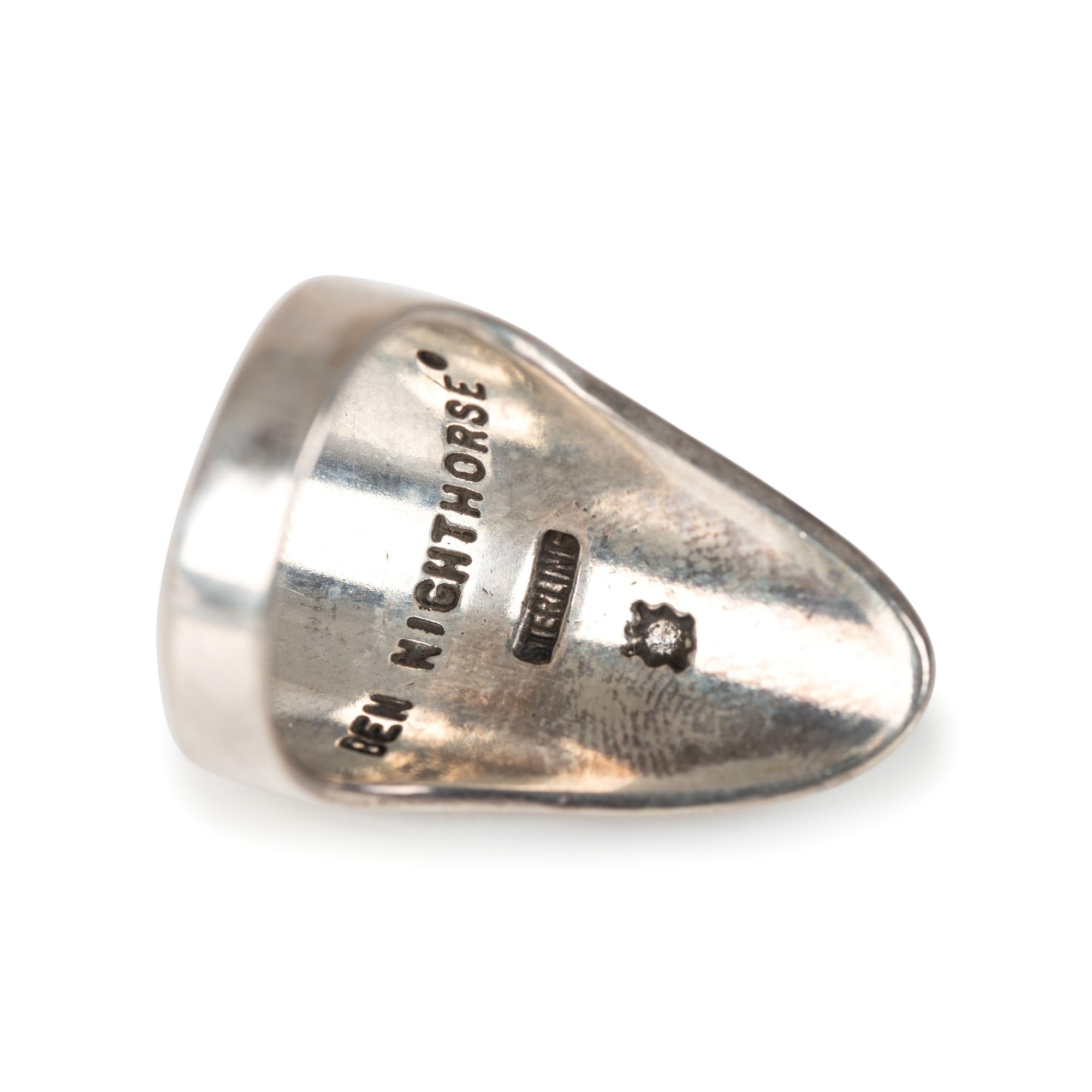 Sterling Silver and Turquoise Ring
