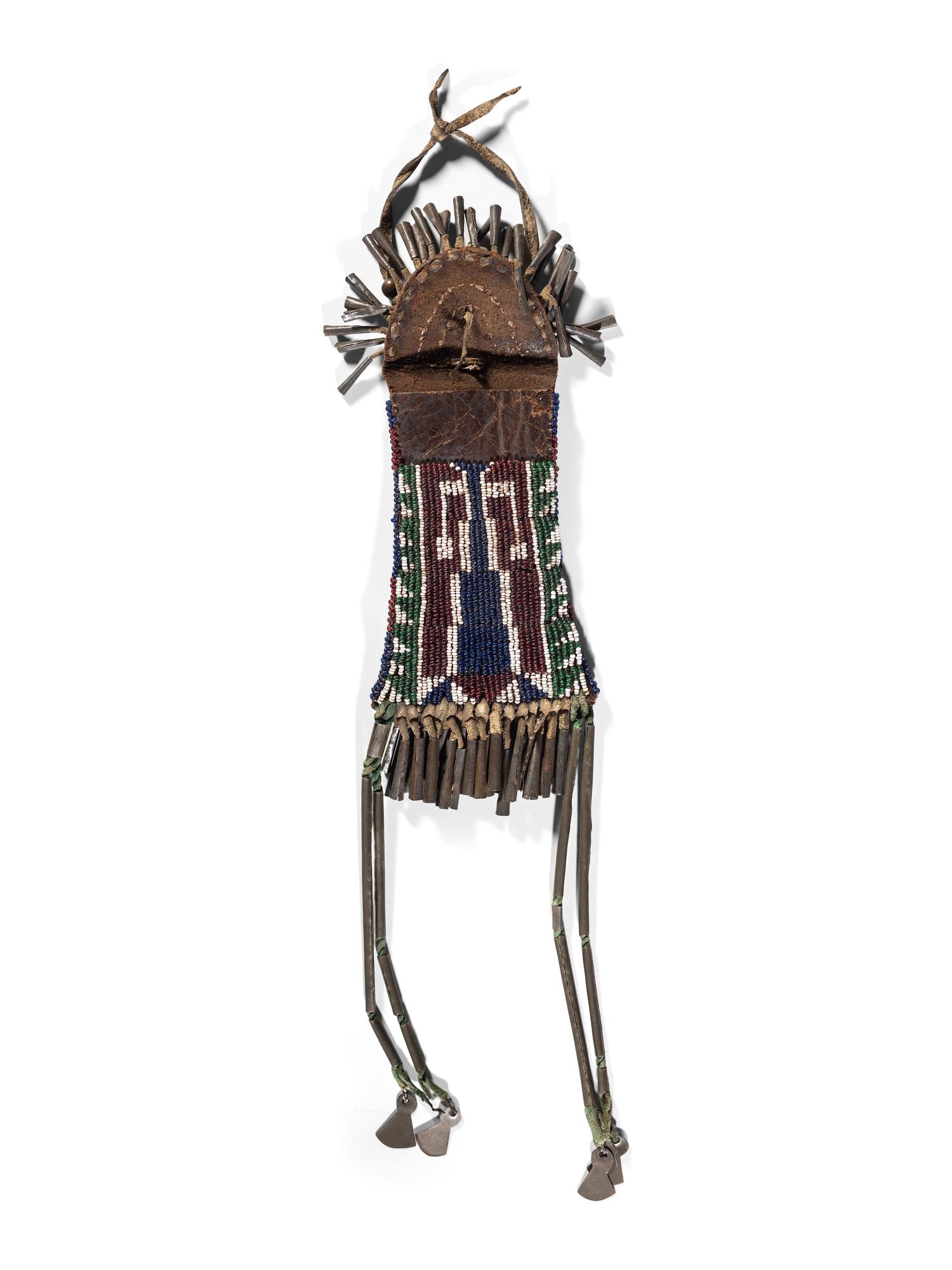Kiowa Beaded Strike-a-Light Case