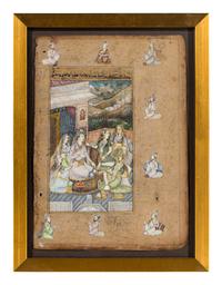 A Persian Miniature Painting