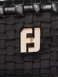 Four Woven Leather Handbags: Two Bottega Veneta, One Fendi, and One De Vecchi, 1980s
