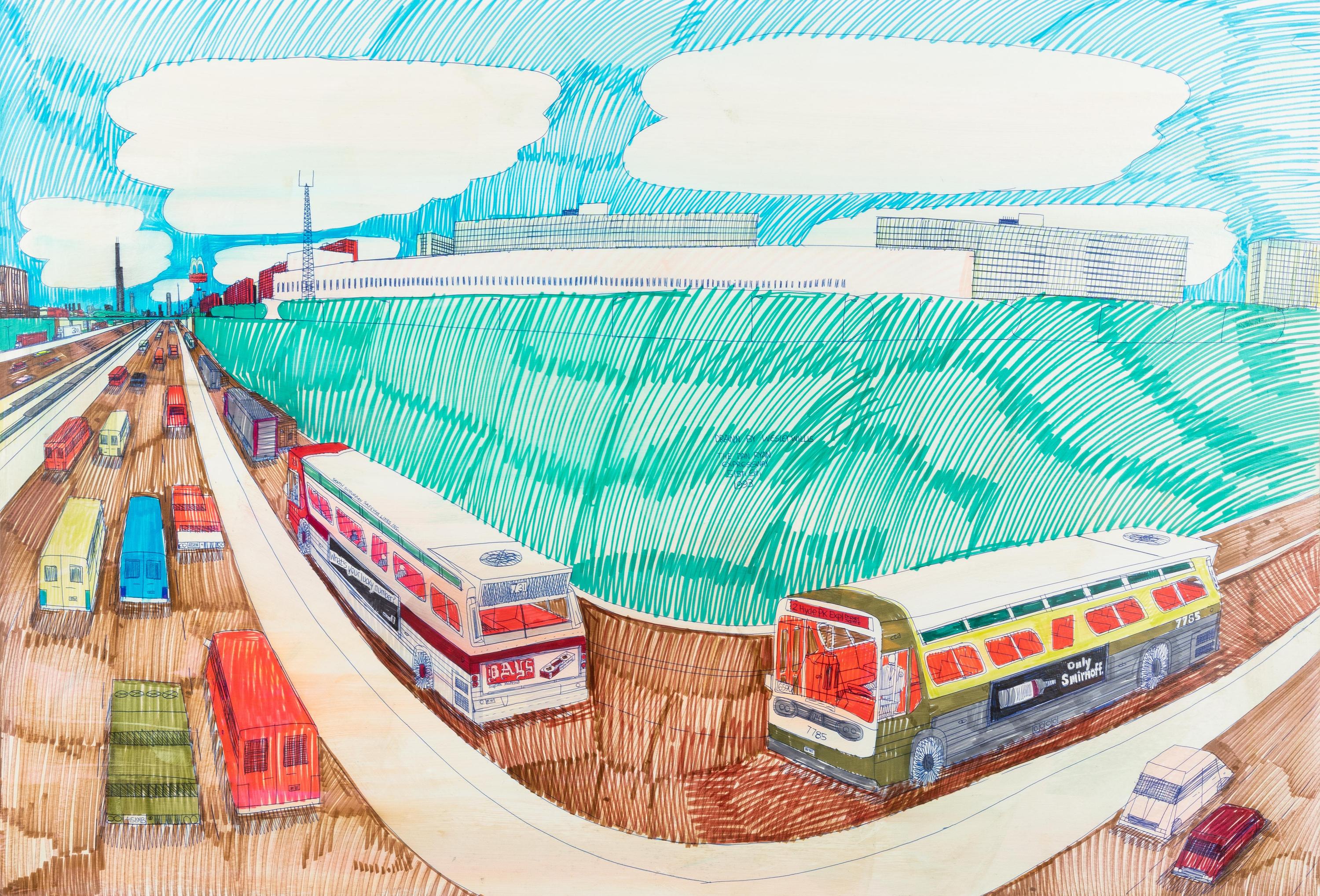 The Dan Ryan Expressway 51st Street