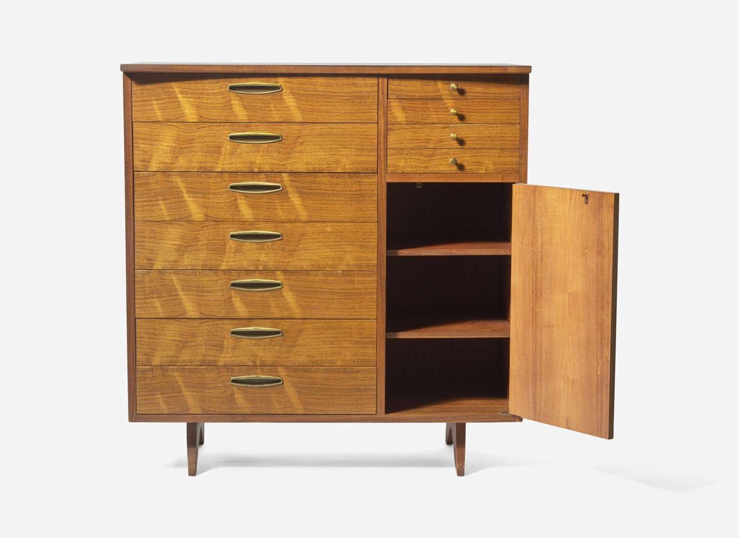 George Nakashima for Widdicomb, "Origins" Tall Cabinet
