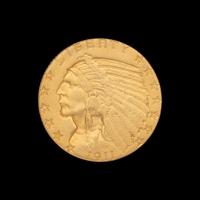 A 1911 Indian Head $5 Gold Coin