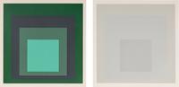 A group of four prints from Die Oberfläche (Attic ; Silent; Opalescent; Chrysoprase ), 1965