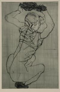 Kauernde, 1914; printed later