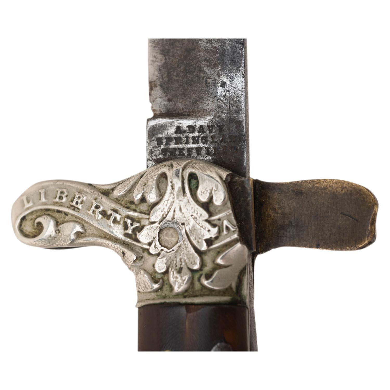 Horse Head Folding "Liberty & Union" Pocket Knife