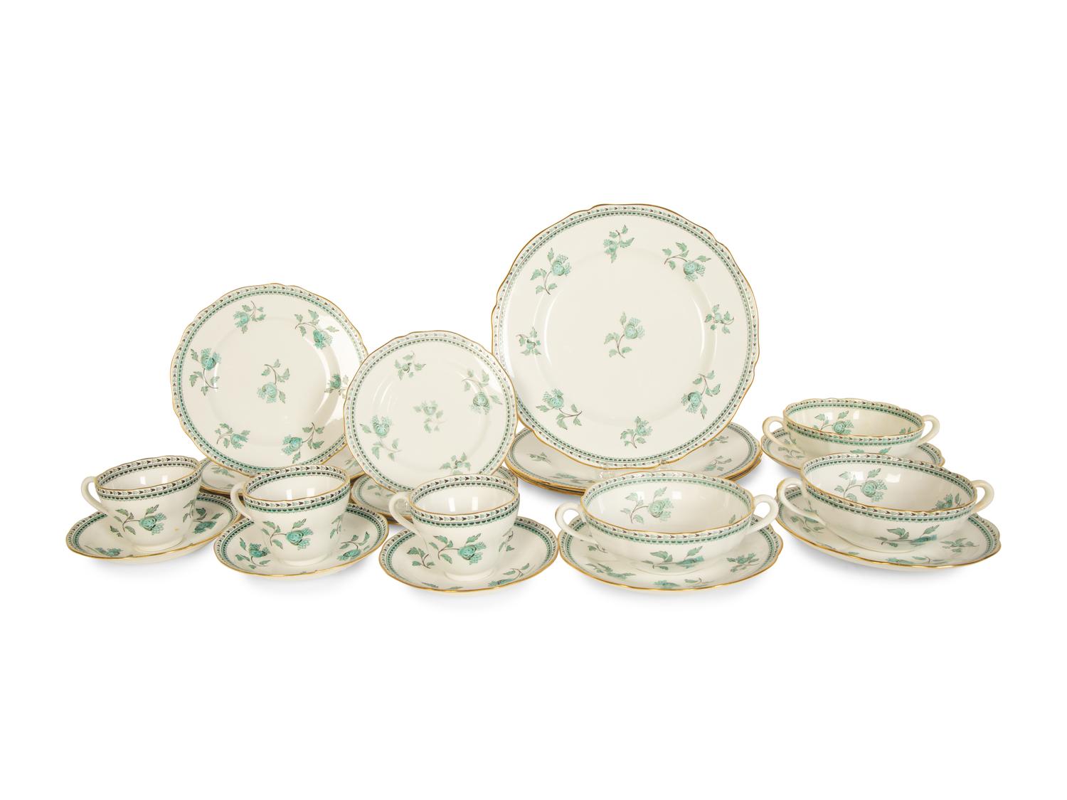 A Spode Darlington Porcelain Dinner Service
