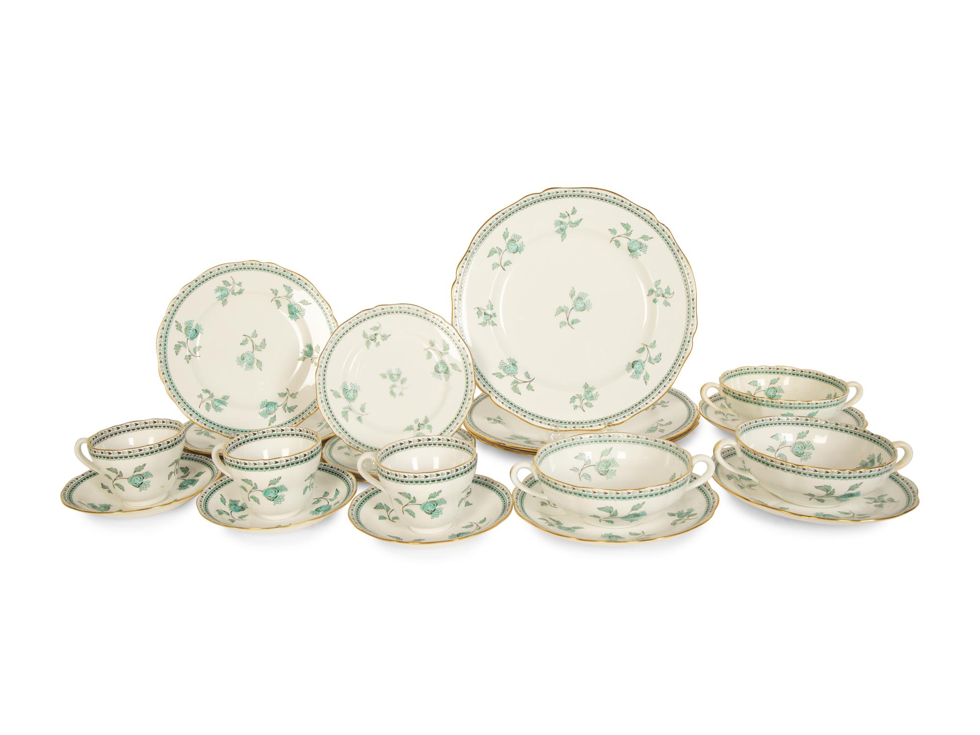 A Spode Darlington Porcelain Dinner Service