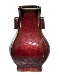 A Chinese Flambé Glazed Vase