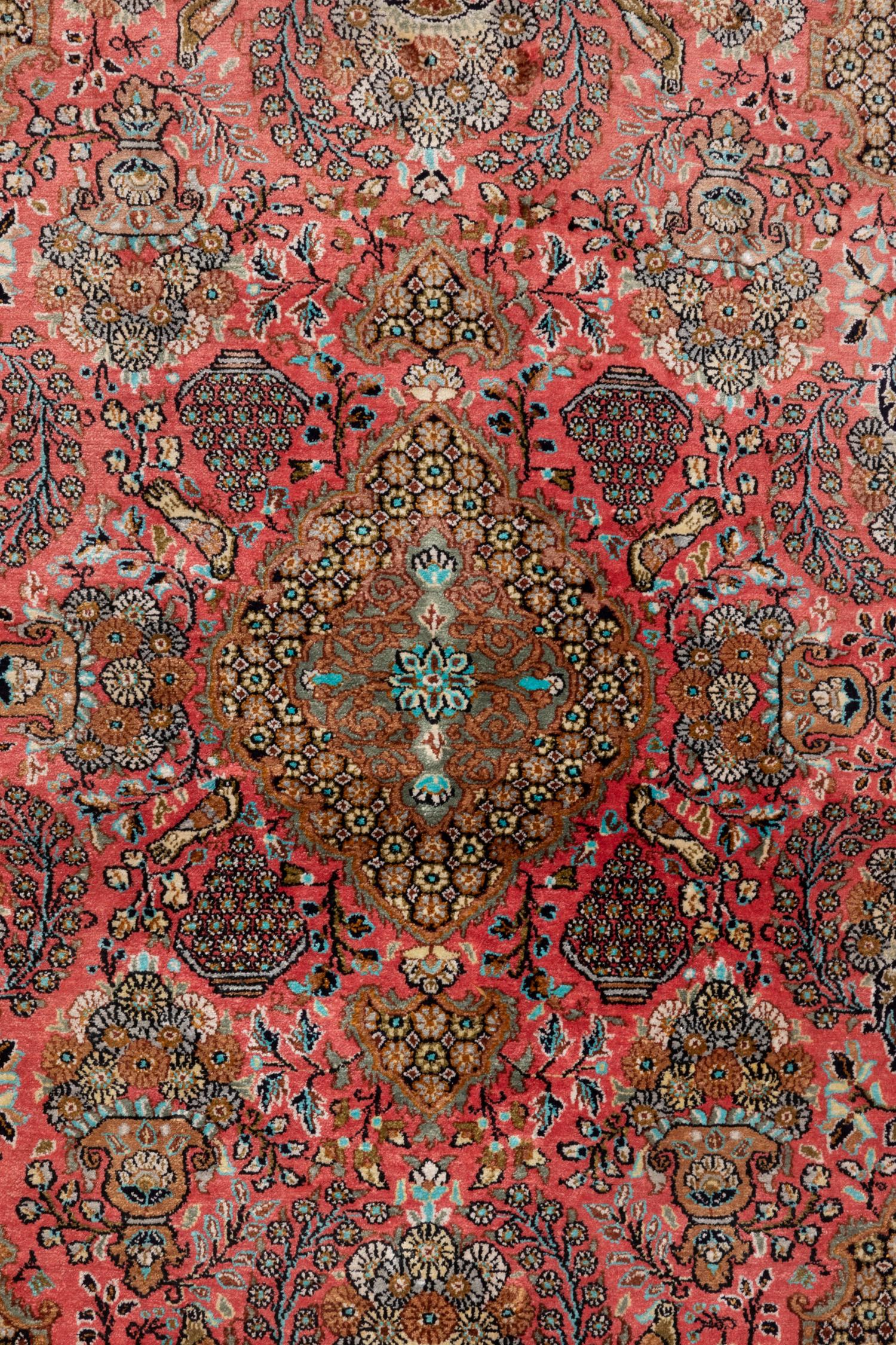 A Persian Silk Rug